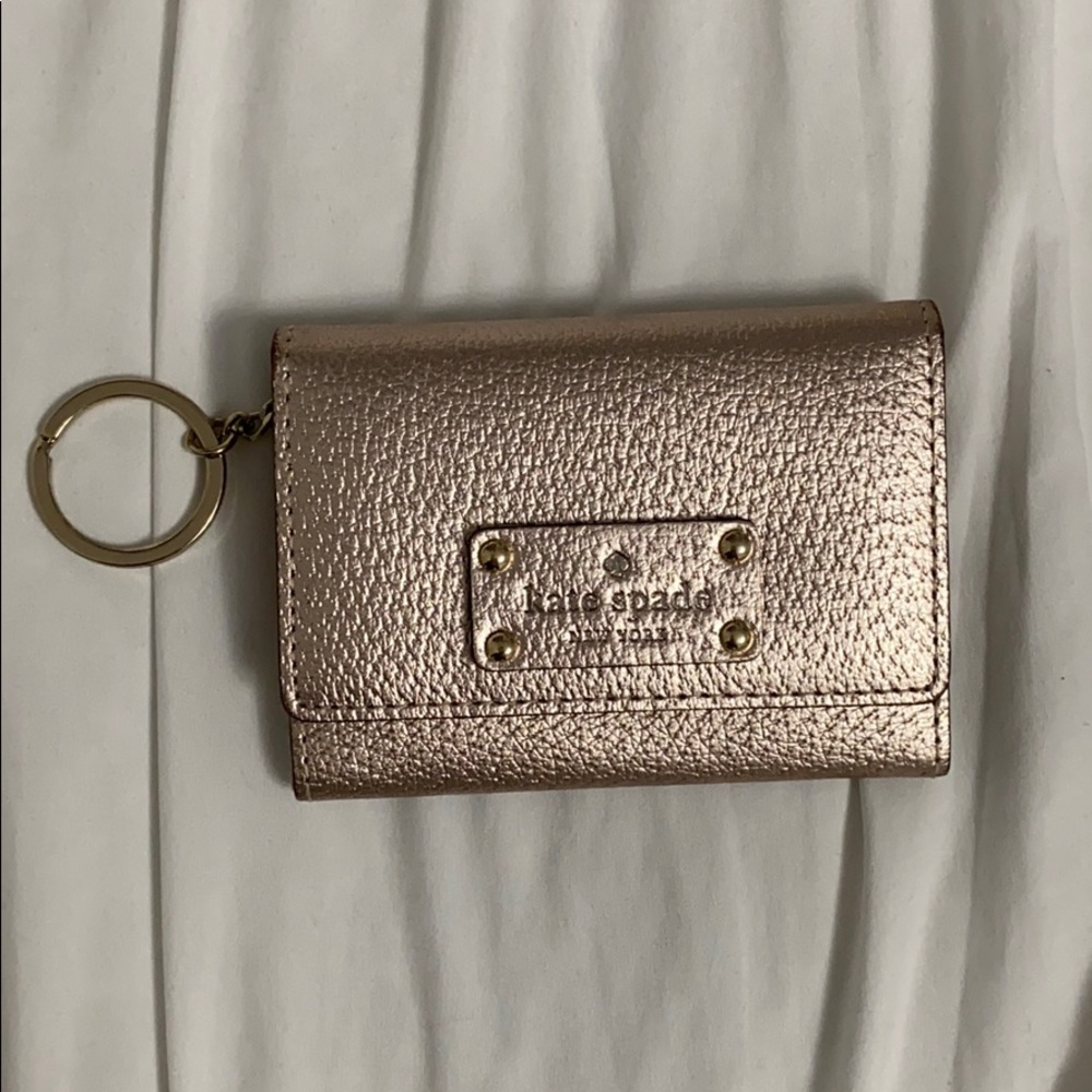 kate spade small key ring wallet
